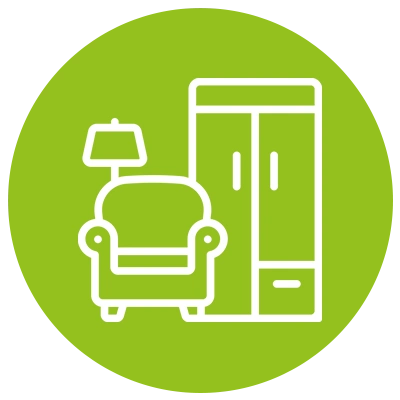 Іконка меблів ВЕЕО для позначення предметів великогабаритного обладнання