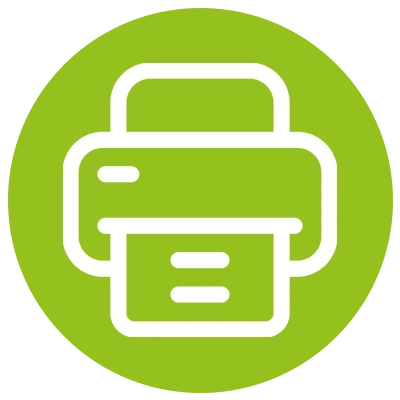 Іконка принтера ВЕЕО для позначення електронних відходів